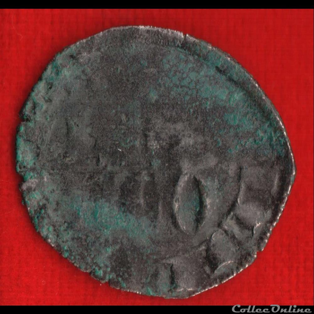 monnaies europe medievale france royales double parisis 1328 1350