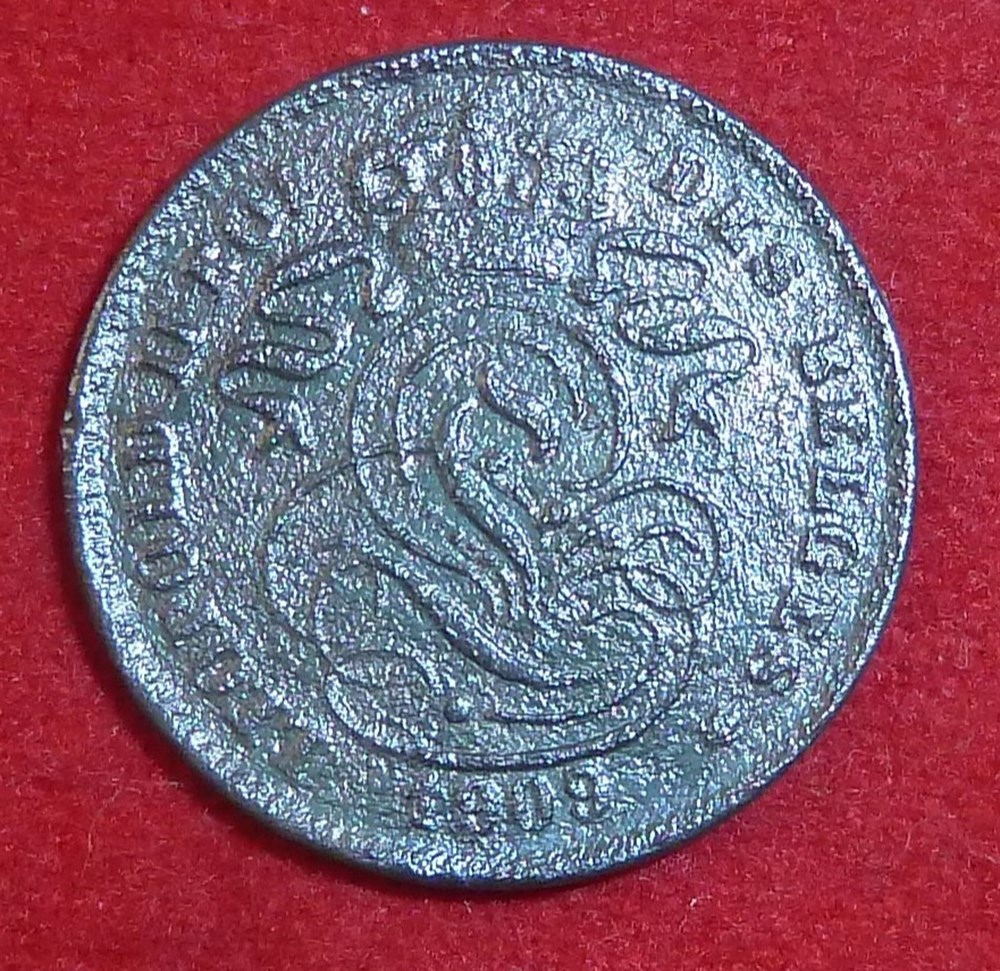 2 Centimes - 1909 monnaies monde belgique 2 centimes 1909