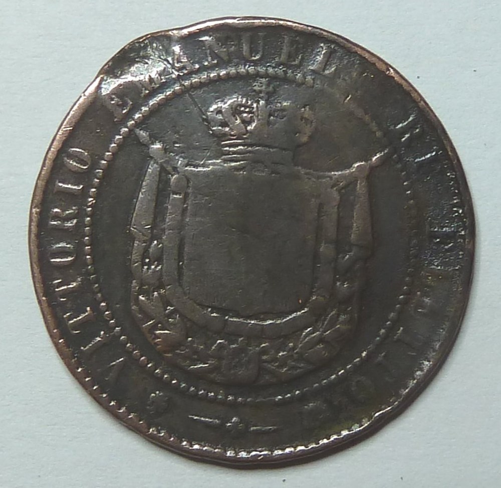5 Centesimi - 1859 monnaies monde italie 5 centesimi 1859