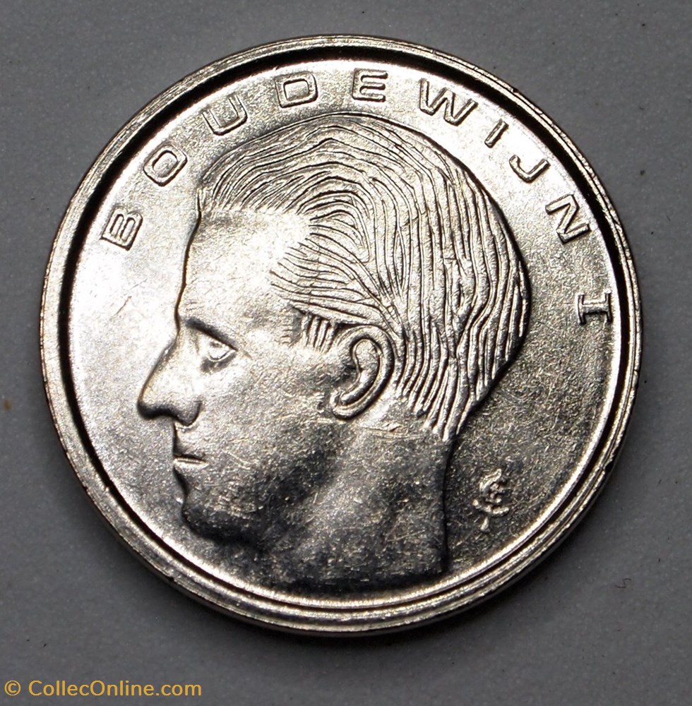 1 Franc - 1989 monnaies monde belgique 1 franc 1989