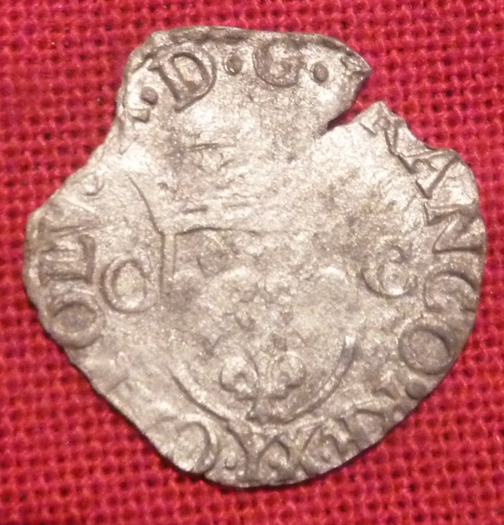 monnaies europe medievale france royales douzain 1590 bourges