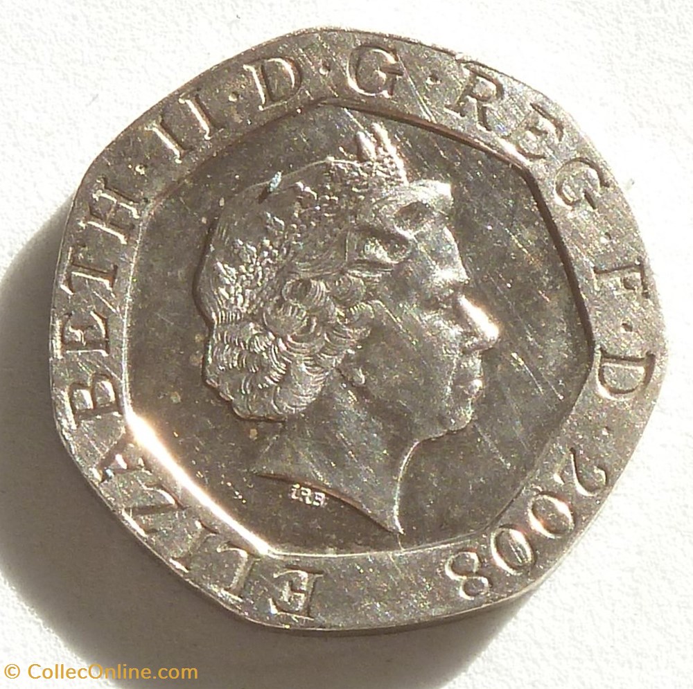 20 Pence - 2008 monnaies monde royaume uni 20 pence 2008