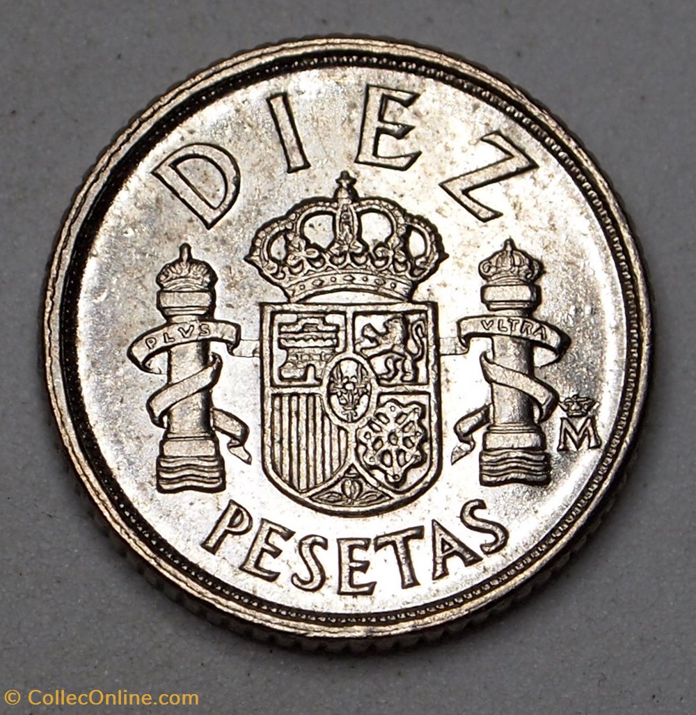 monnaies monde espagne 10 pesetas 1983