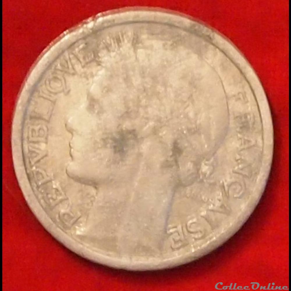 Morlon - 1 Franc - 1945 monnaies monde france morlon 1 franc 1945