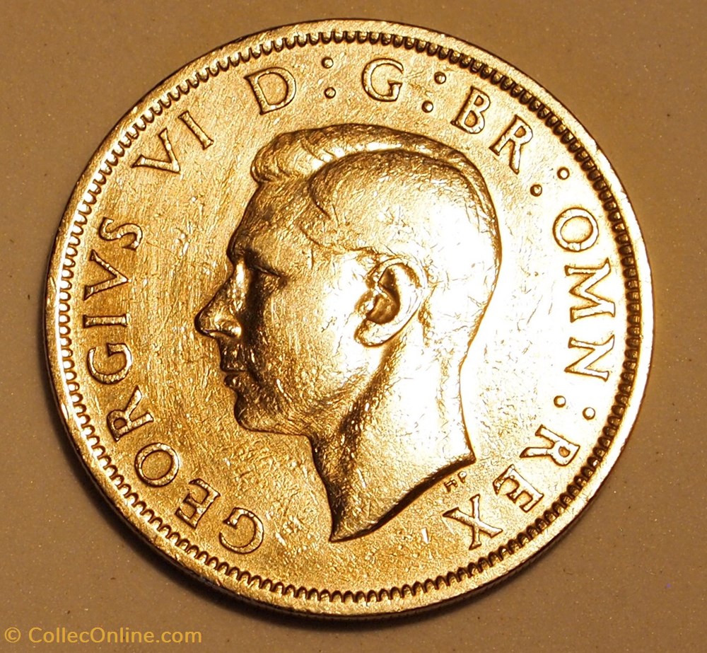 1/2 Couronne - 1948 monnaies monde royaume uni 1 2 couronne 1948