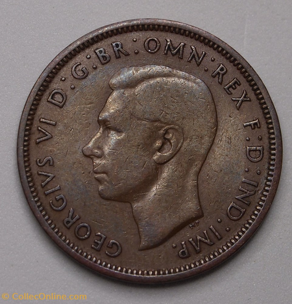 1/2 Penny - 1938 monnaies monde royaume uni 1 2 penny 1938