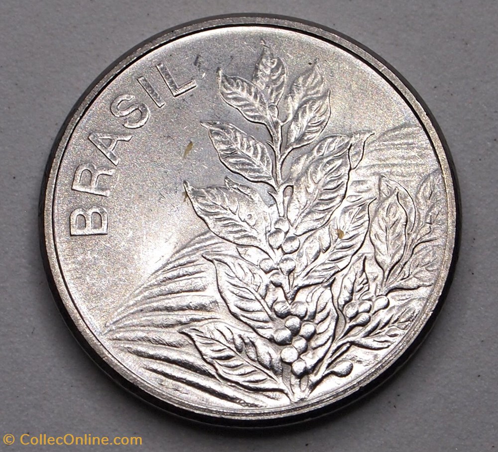 5 Cruzeiros - 1980 monnaie monde bresil 5 cruzeiros 1980