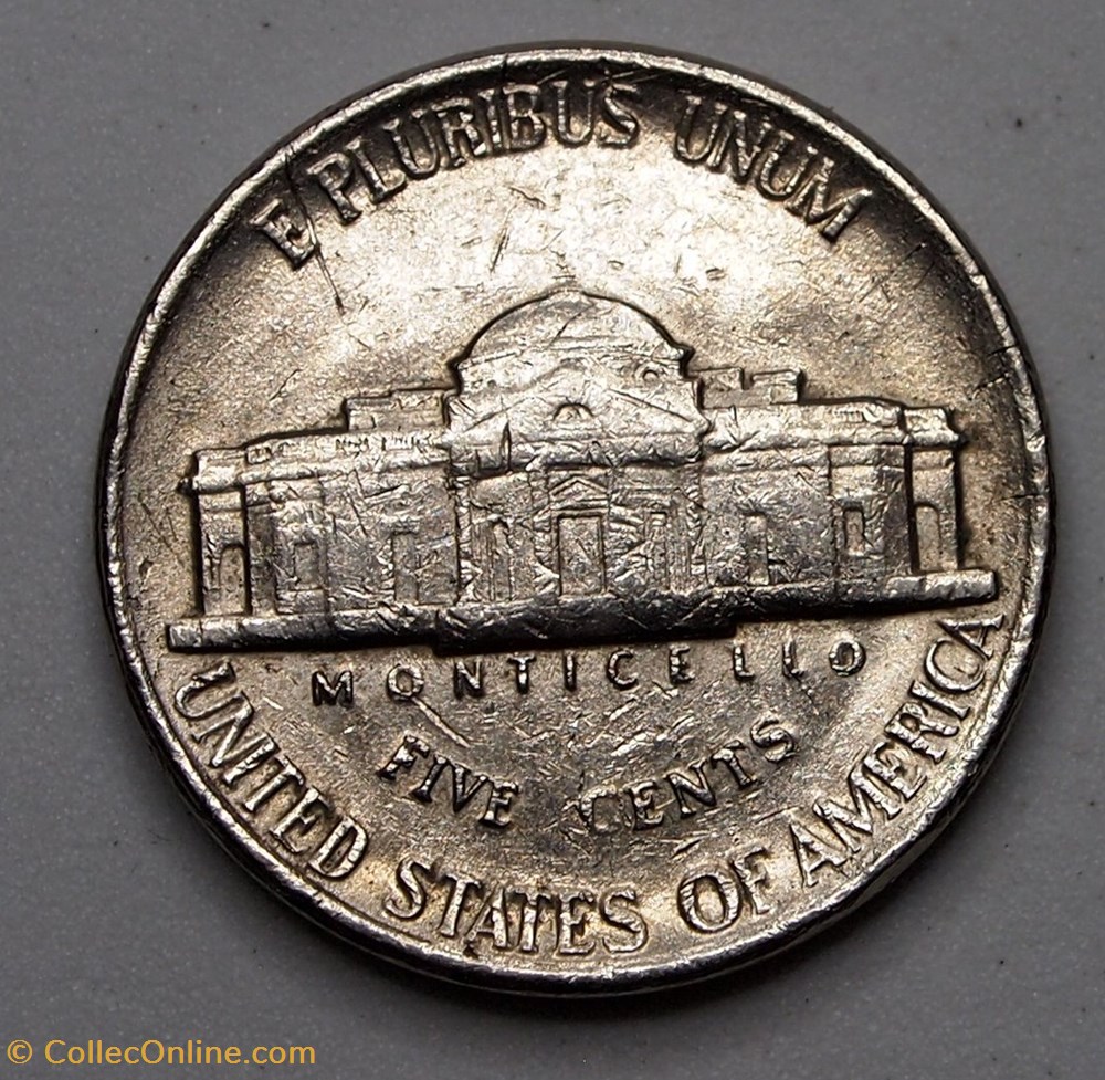 5 cents - 1983 P monnaie monde etat uni 5 cents 1983 p