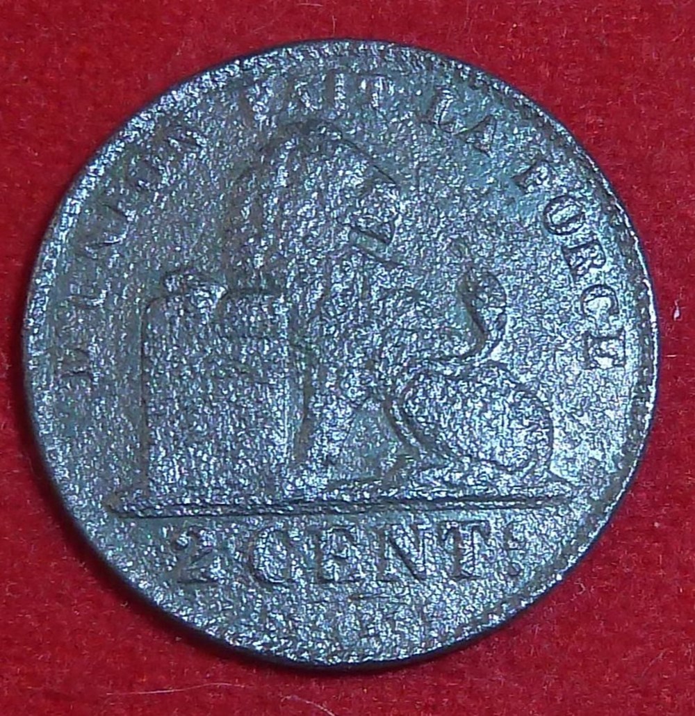 2 Centimes - 1909 monnaies monde belgique 2 centimes 1909