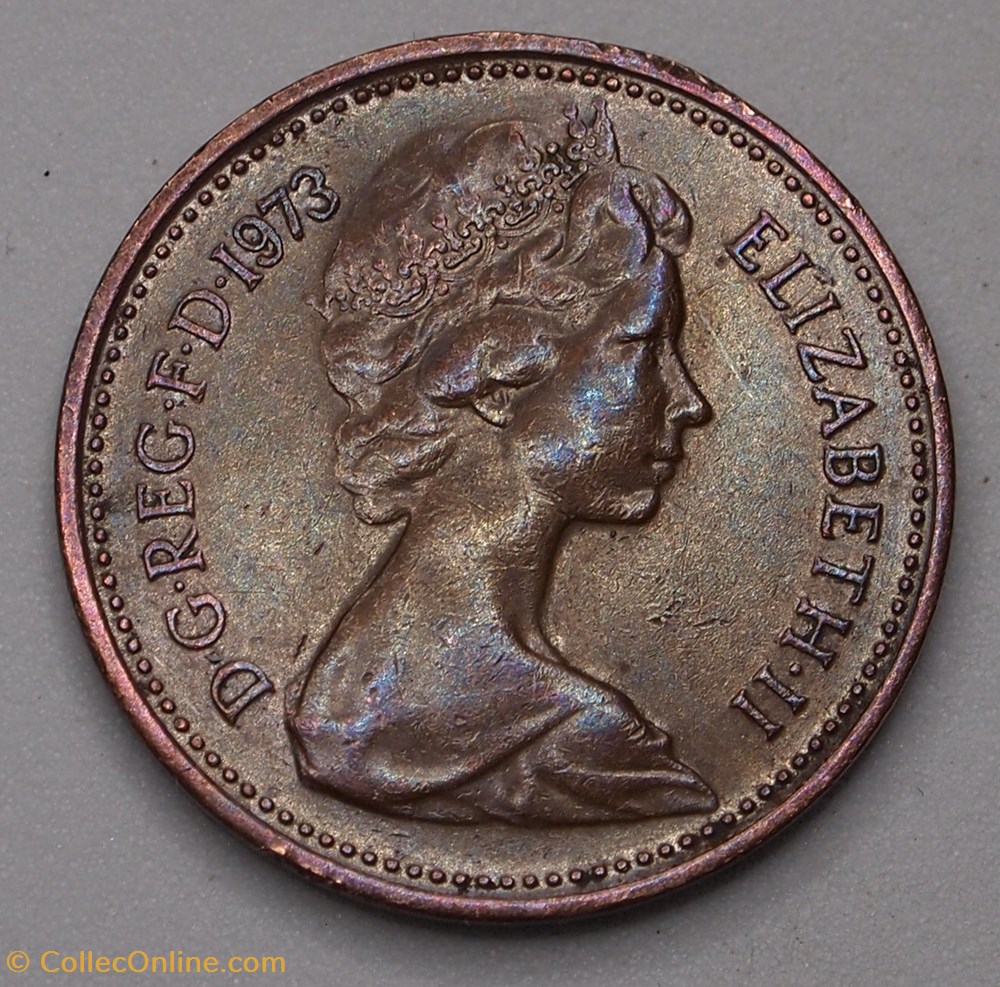 1 Penny - 1973 monnaies monde royaume uni 1 penny 1973