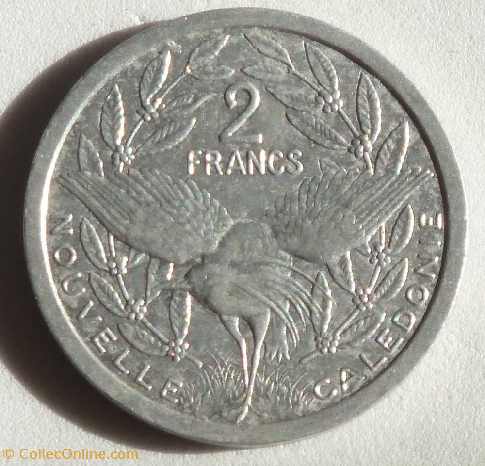 2 Francs - 1982 monnaies monde nouvelle caledonie 2 francs 1982
