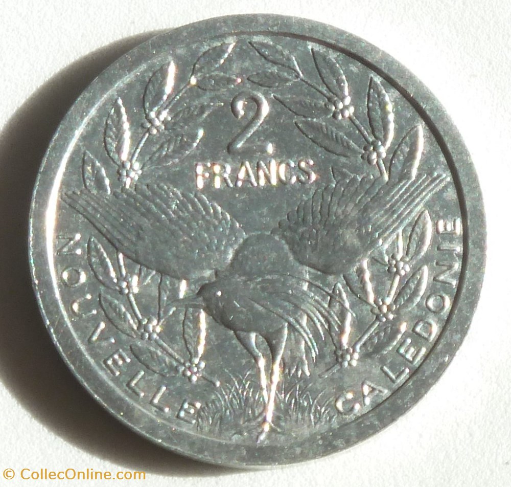 2 Francs - 1983 monnaies monde nouvelle caledonie 2 francs 1983