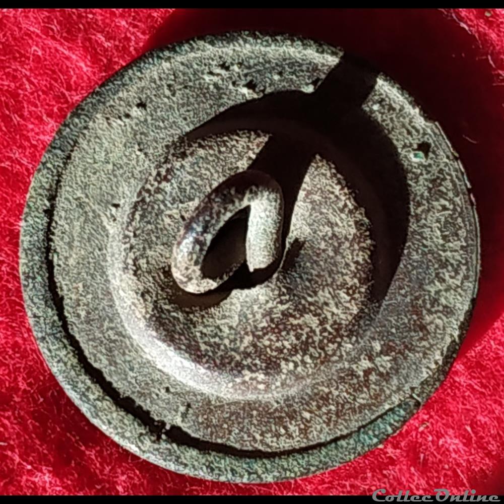 vetement et accessoire bouton militaire avranches 1789 1790