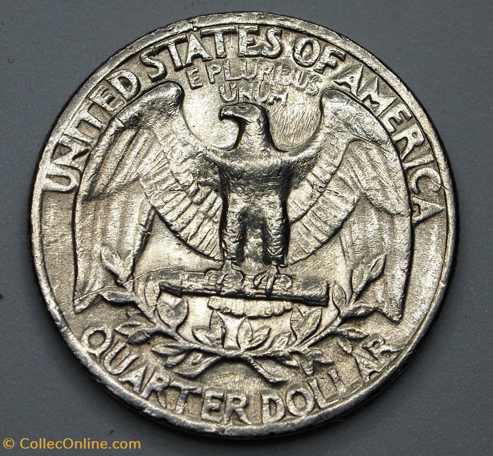 1/4 dollar ( 25 cents ) - 1972 monnaie monde etat uni 1 4 dollar 25 cents 1972
