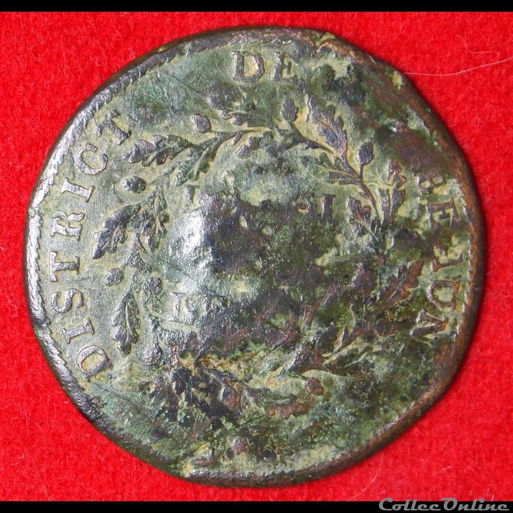 BEAUNE - 1789/1790 vetement et accessoire bouton militaire beaune 1789 1790