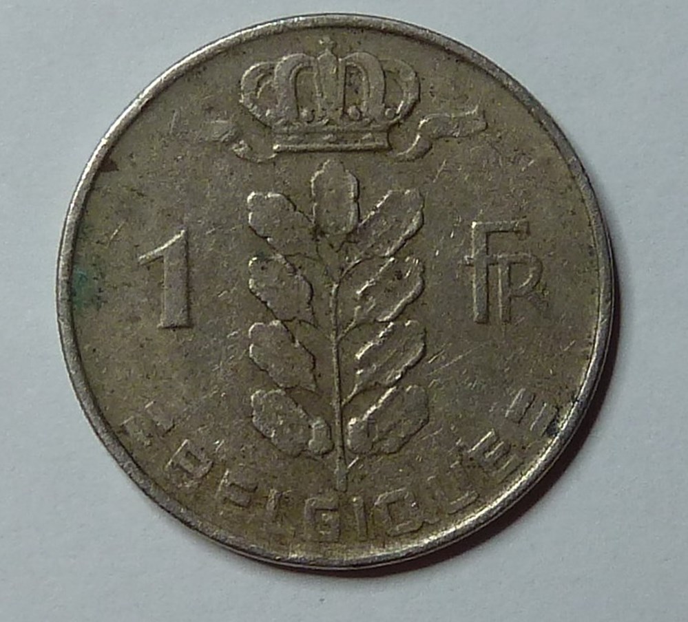 1 Franc - 1961 monnaies monde belgique 1 franc 1961