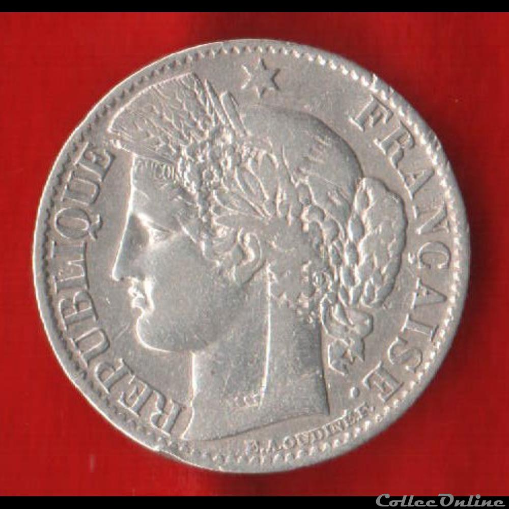 50 Centimes - Cérès - 1871 - Bordeaux monnaie france moderne 50 centimes ceres 1871 bordeaux