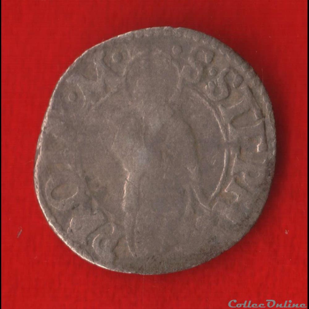 monnaies europe medievale france feodales duche de lorraine 1589 1647 bugne ou tiercelle