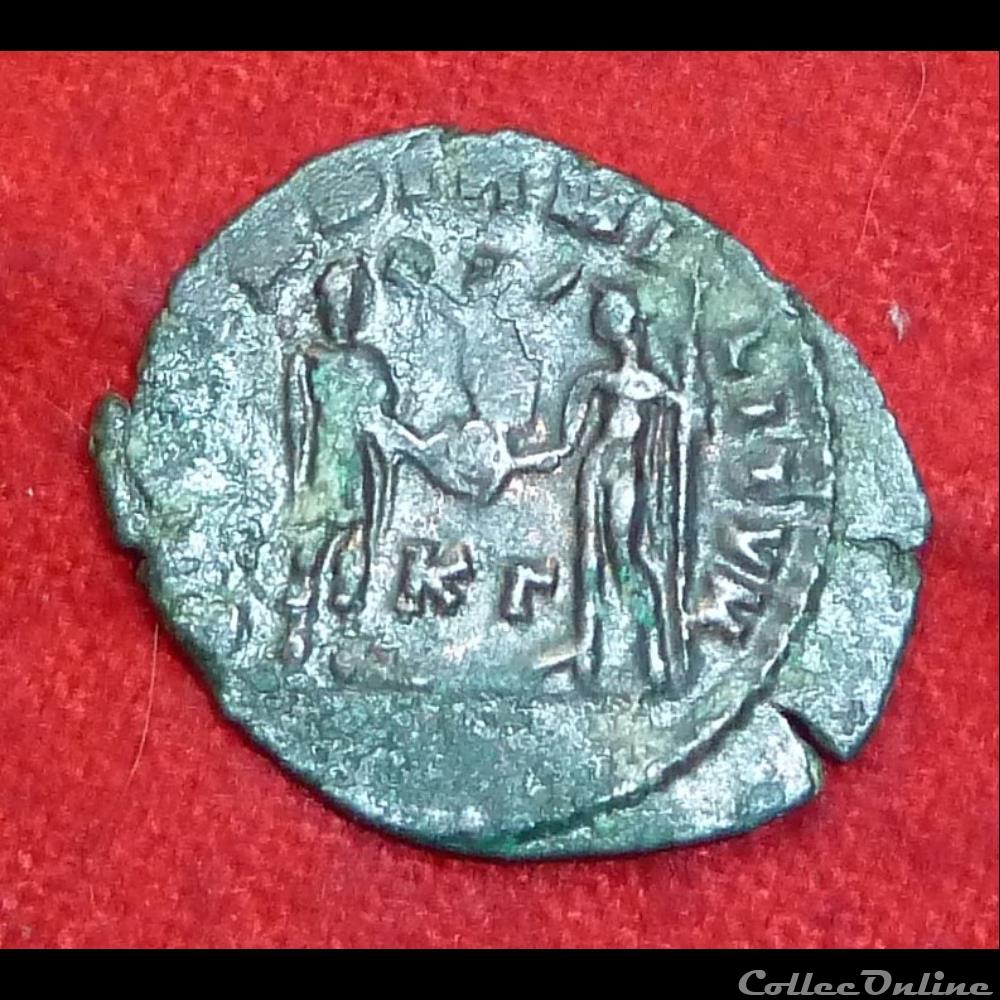 monnaies antiques romaines imperiales republicaines diocletien antoninien la concorde