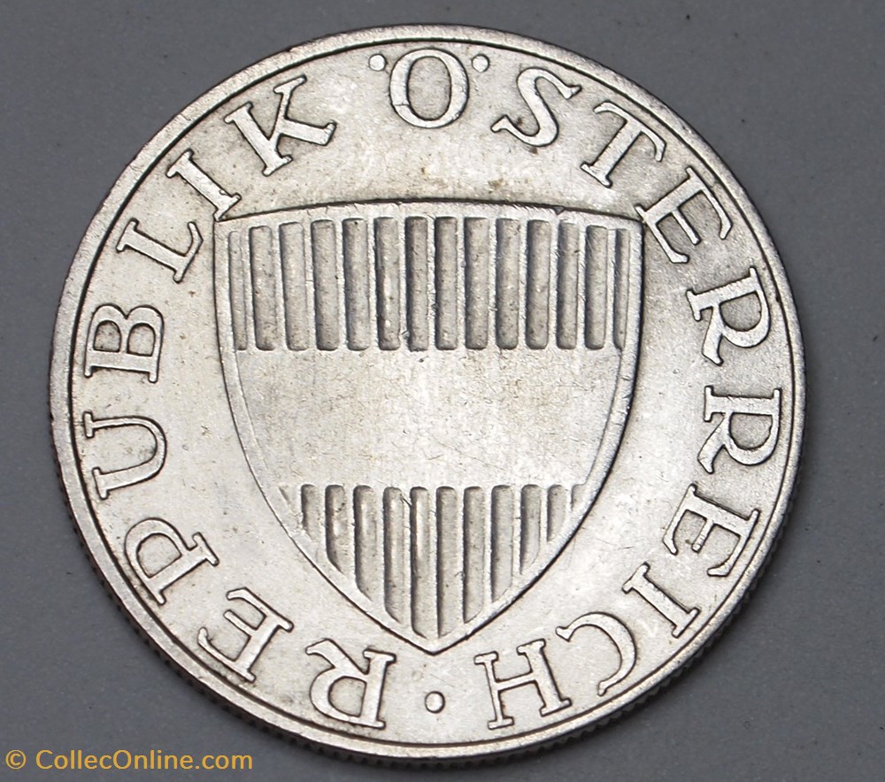 10 Schilling - 1957 monnaies monde autriche 10 schilling 1957