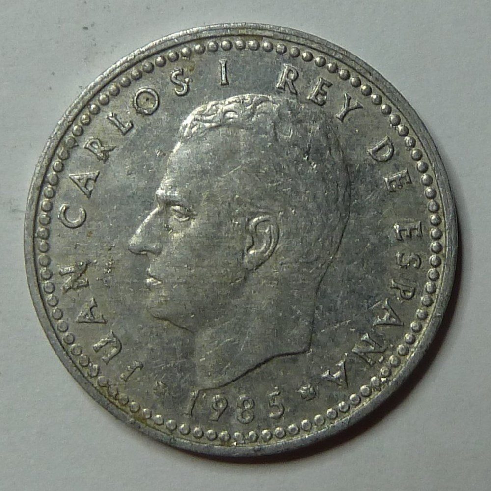 monnaies monde espagne 1 peseta 1985