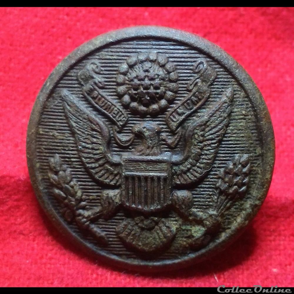 militaire infanterie bouton