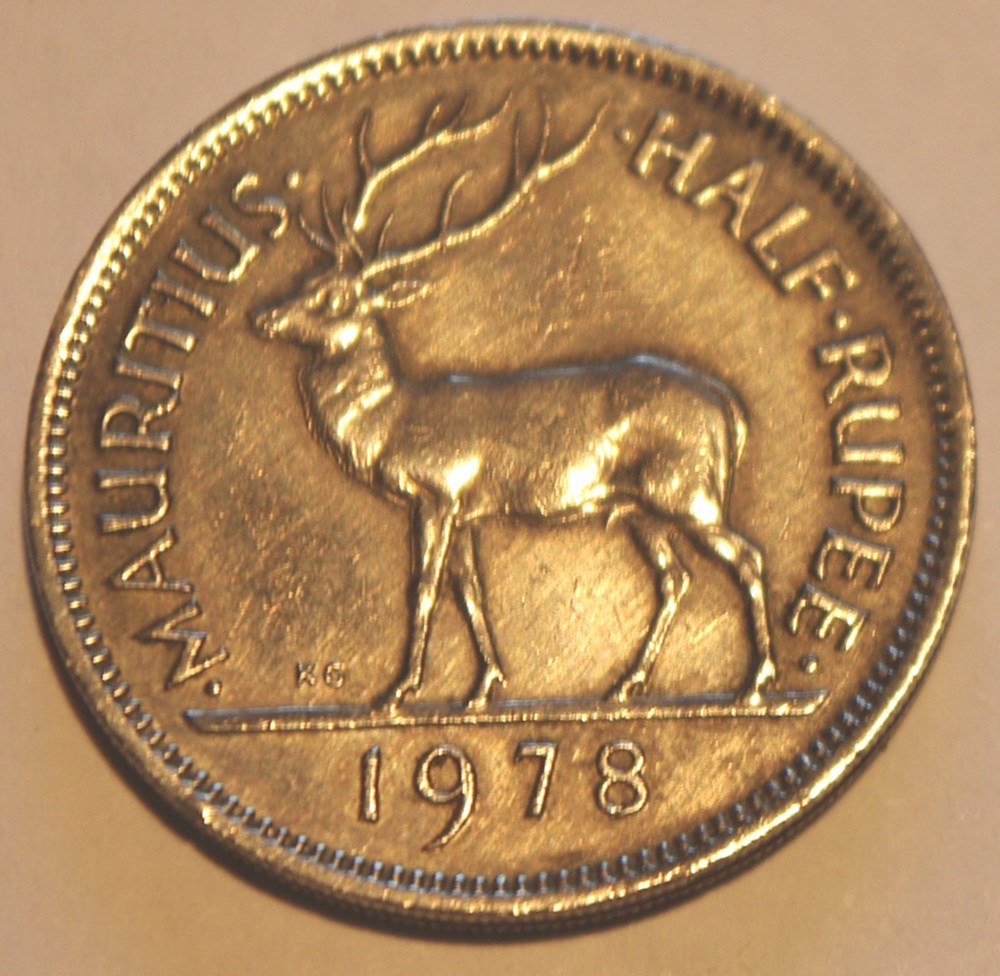 1/2 Rupee - 1978 monnaies monde maurice 1 2 rupee 1978