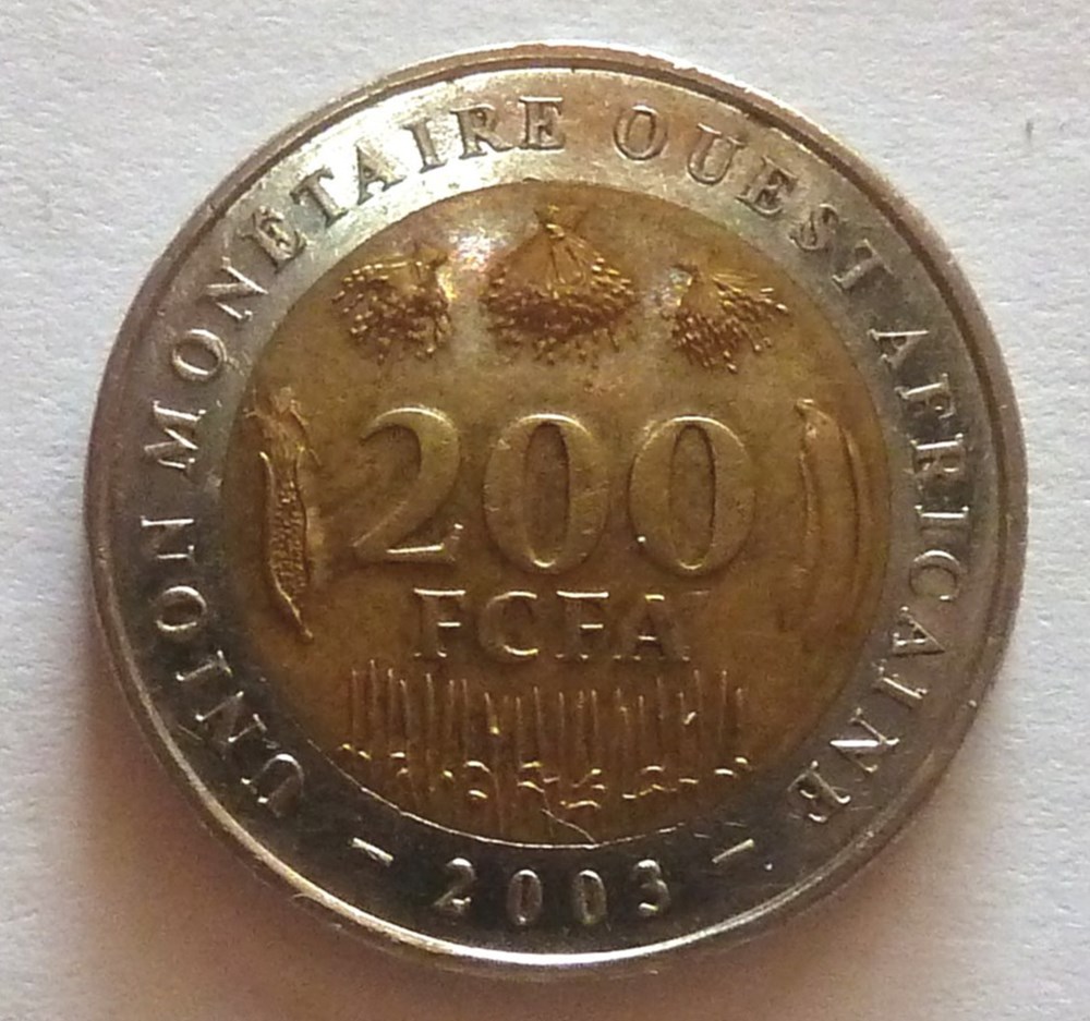 200 Francs - 2003 monnaies monde banque centrale etats de l afrique ouest 200 francs 2003