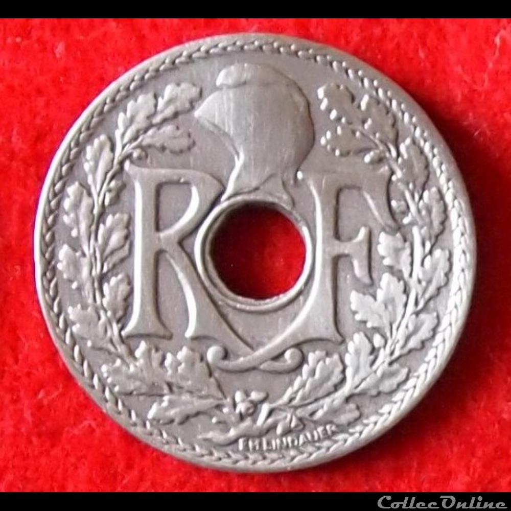 monnaies monde france lindauer 10 centimes 1924 eclair