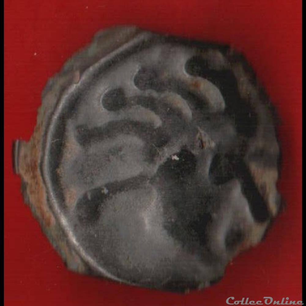 monnaies antiques celtes senones potin a la tete d indien