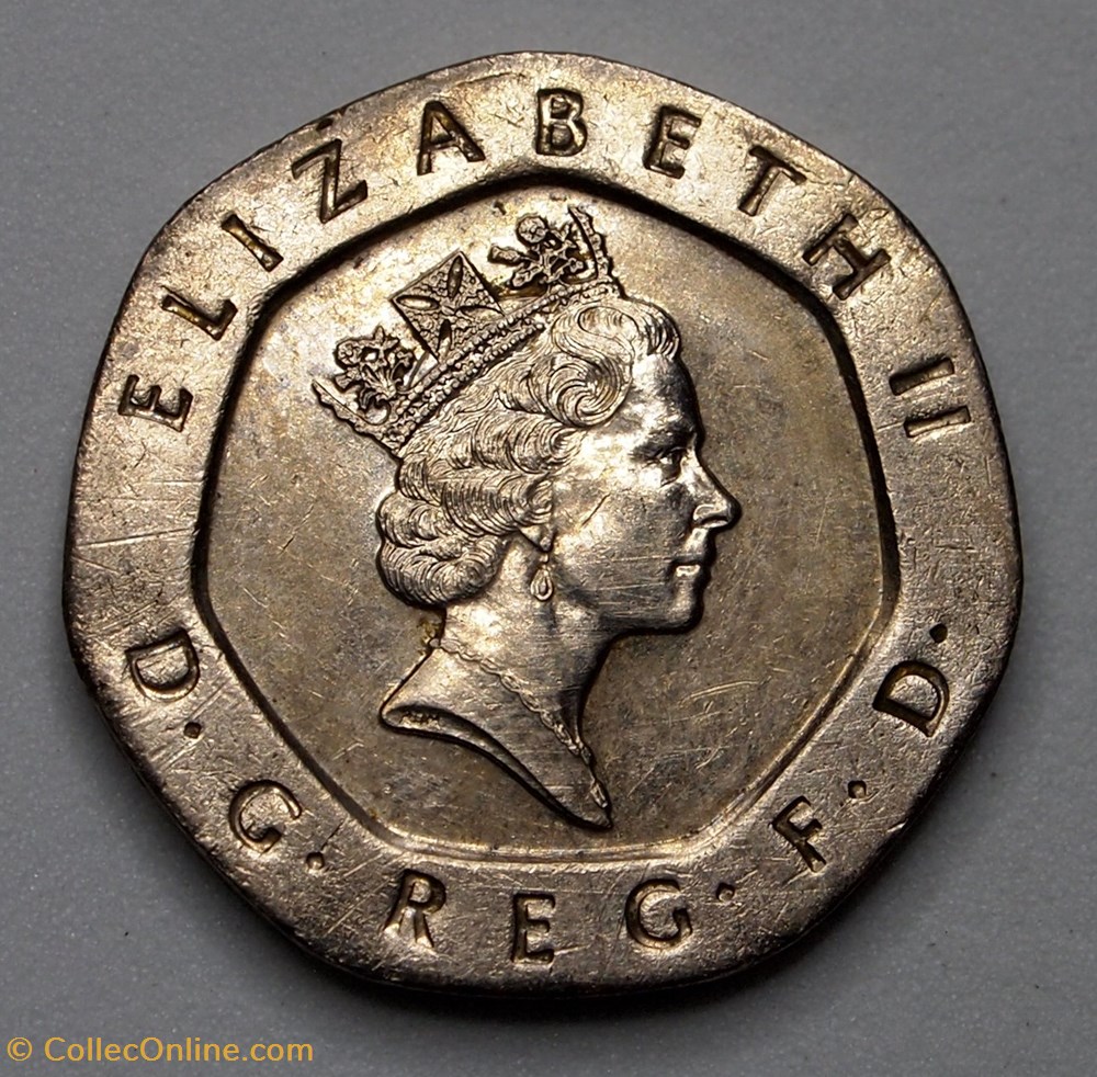 20 Pence - 1993 monnaies monde royaume uni 20 pence 1993