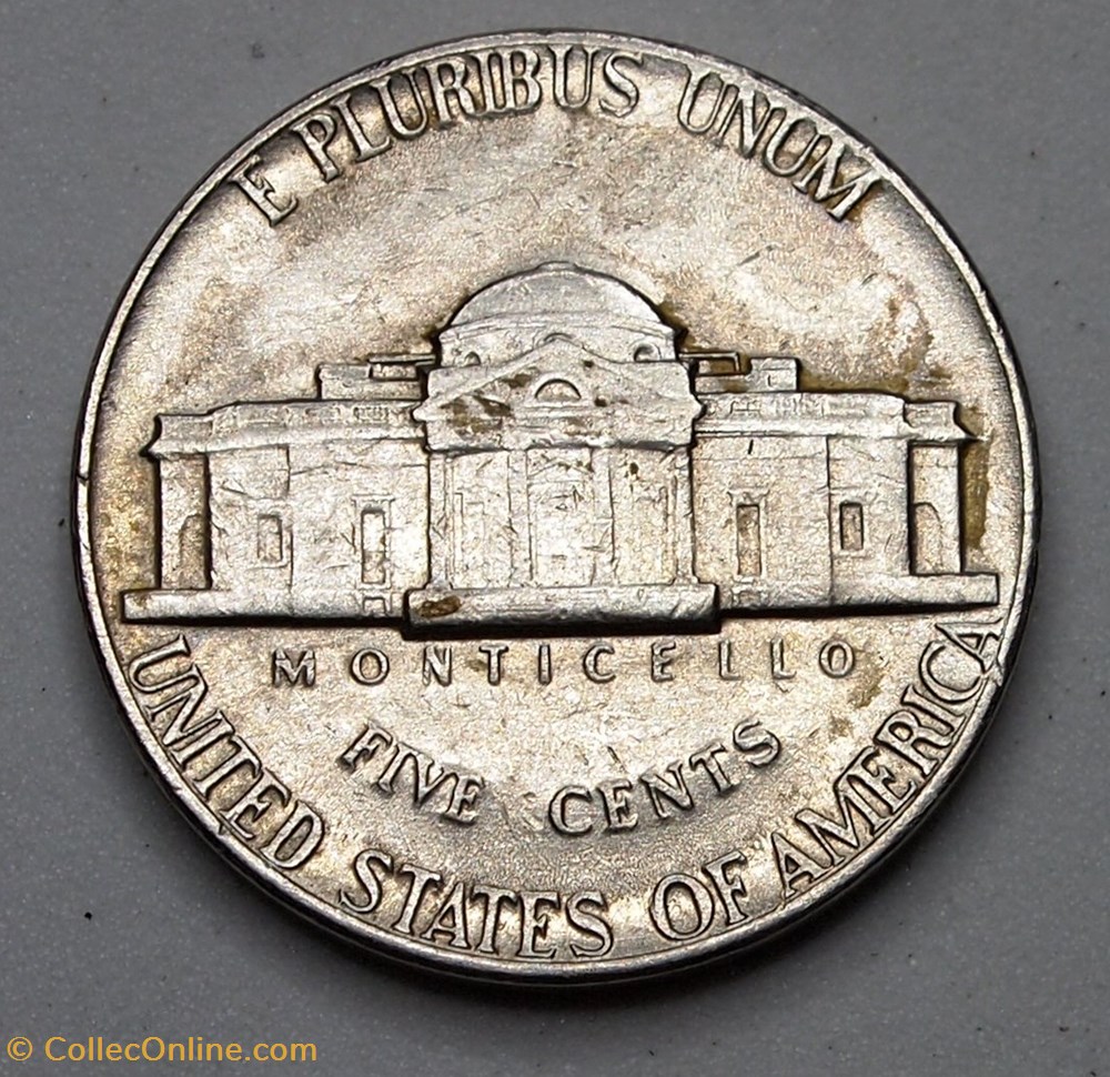 5 cents - 1975 D monnaie monde etat uni 5 cents 1975 d