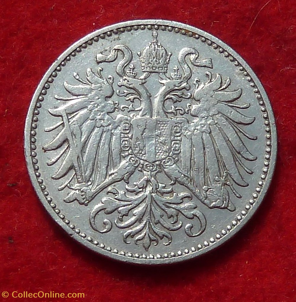 10 Heller - 1894 monnaies monde autriche 10 heller 1894