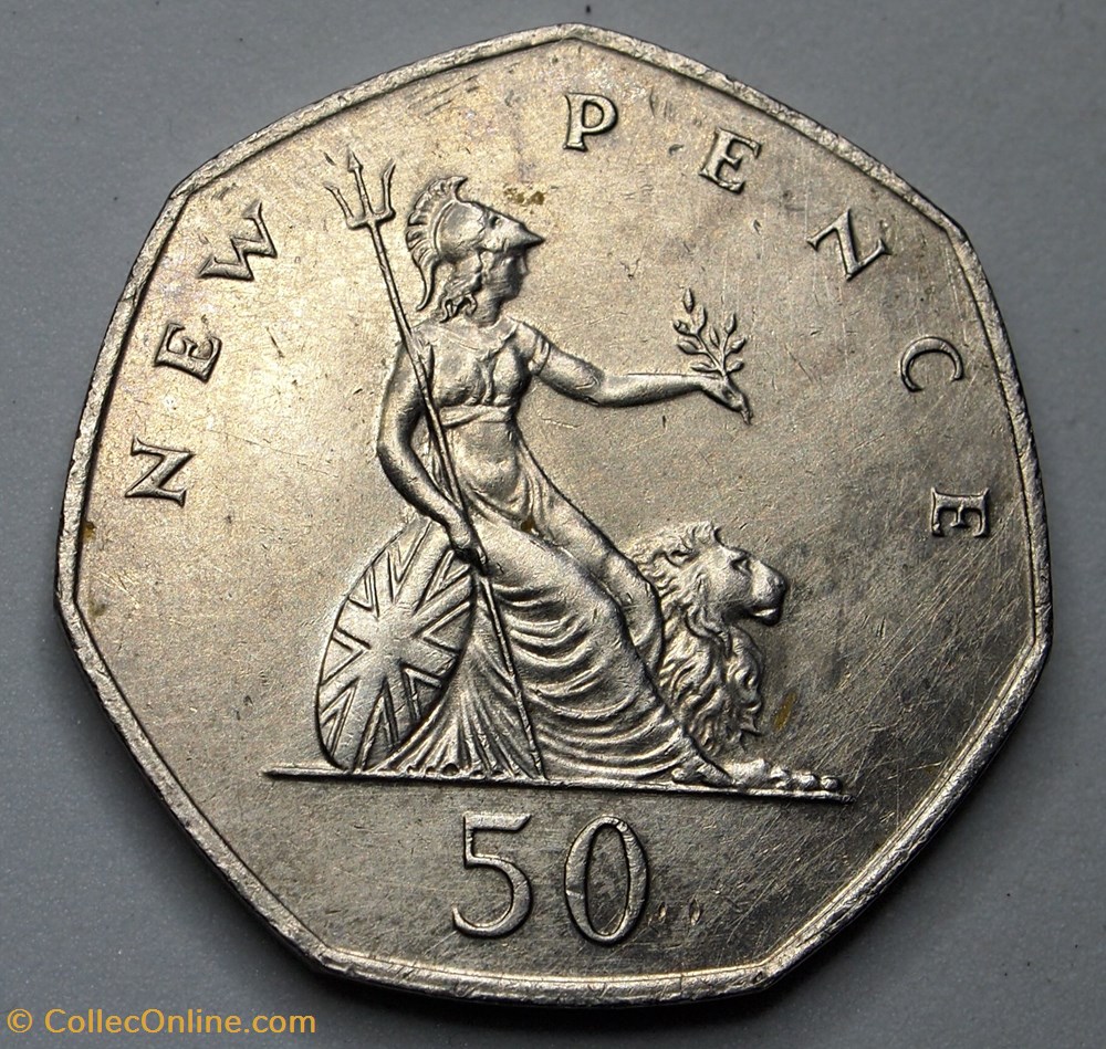 50 Pence - 1980 monnaies monde royaume uni 50 pence 1980