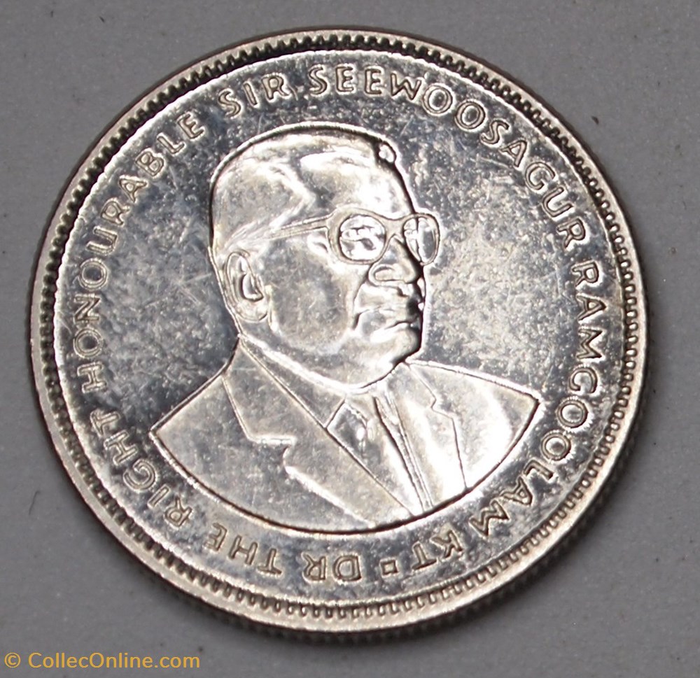 20 Cents - 1999 monnaies monde maurice 20 cents 1999
