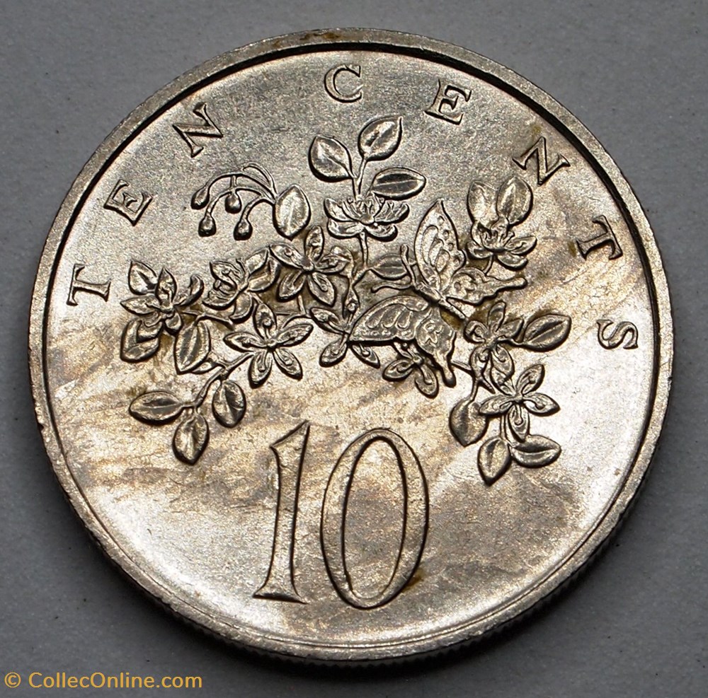 10 Cents - 1989 monnaies monde jamaique 10 cents 1989