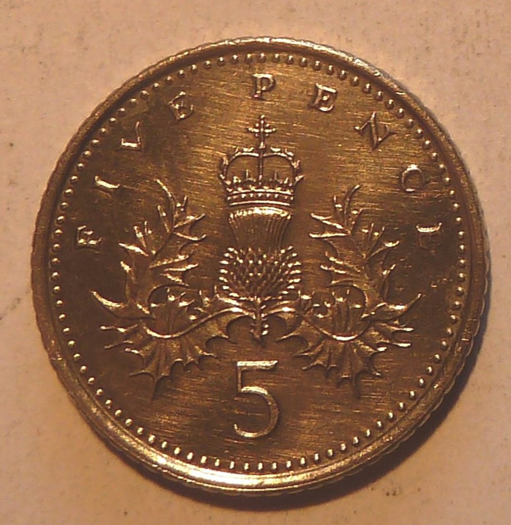 5 Pence - 1996 monnaies monde royaume uni 5 pence 1996