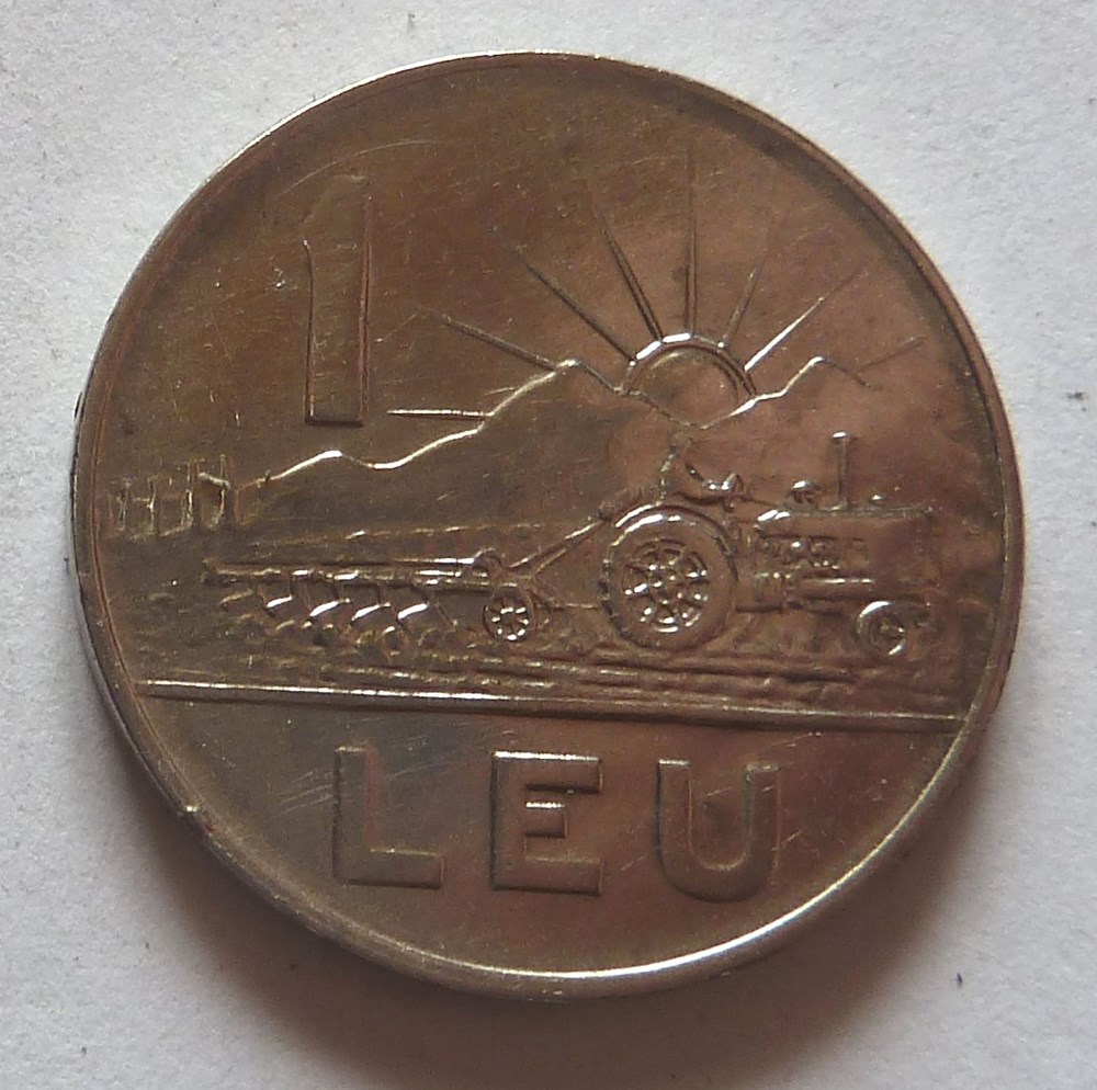 1 Leu - 1966 monnaies monde roumanie 1 leu 1966