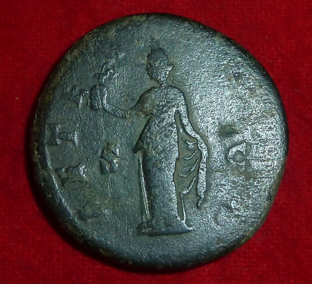 monnaies antiques romaines imperiales republicaines faustine mere sesterce l eternite