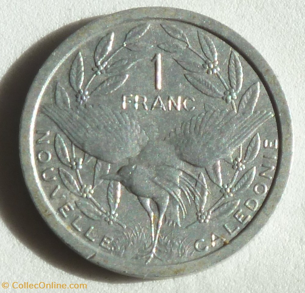 1 Franc - 1981 monnaies monde nouvelle caledonie 1 franc 1981
