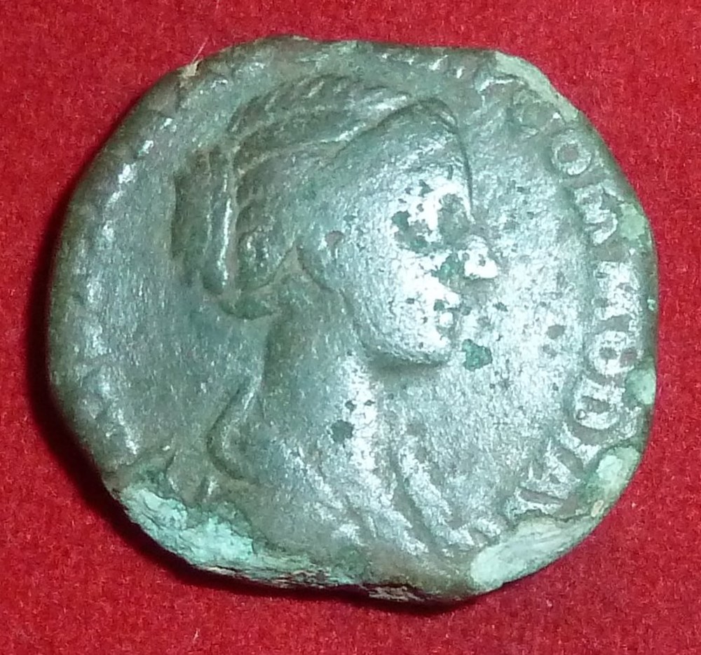 Crispine - Sesterce - La santé monnaies antiques romaines imperiales et republicaines crispine sesterce la sante