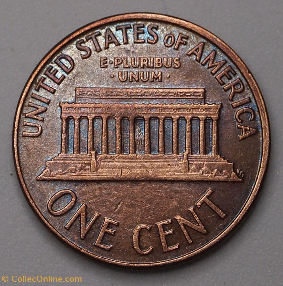 1 Cent - 1960 D monnaies monde etats unis 1 cent 1960 d