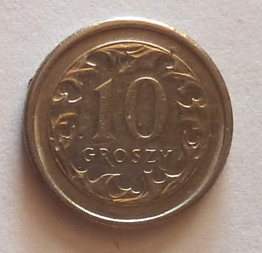 monnaies monde pologne 10 groszy 1998 mw