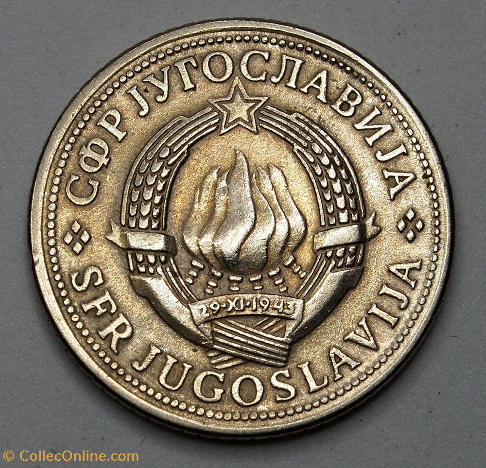 2 Dinars - 1972 monnaies monde yougoslavie 2 dinars 1972