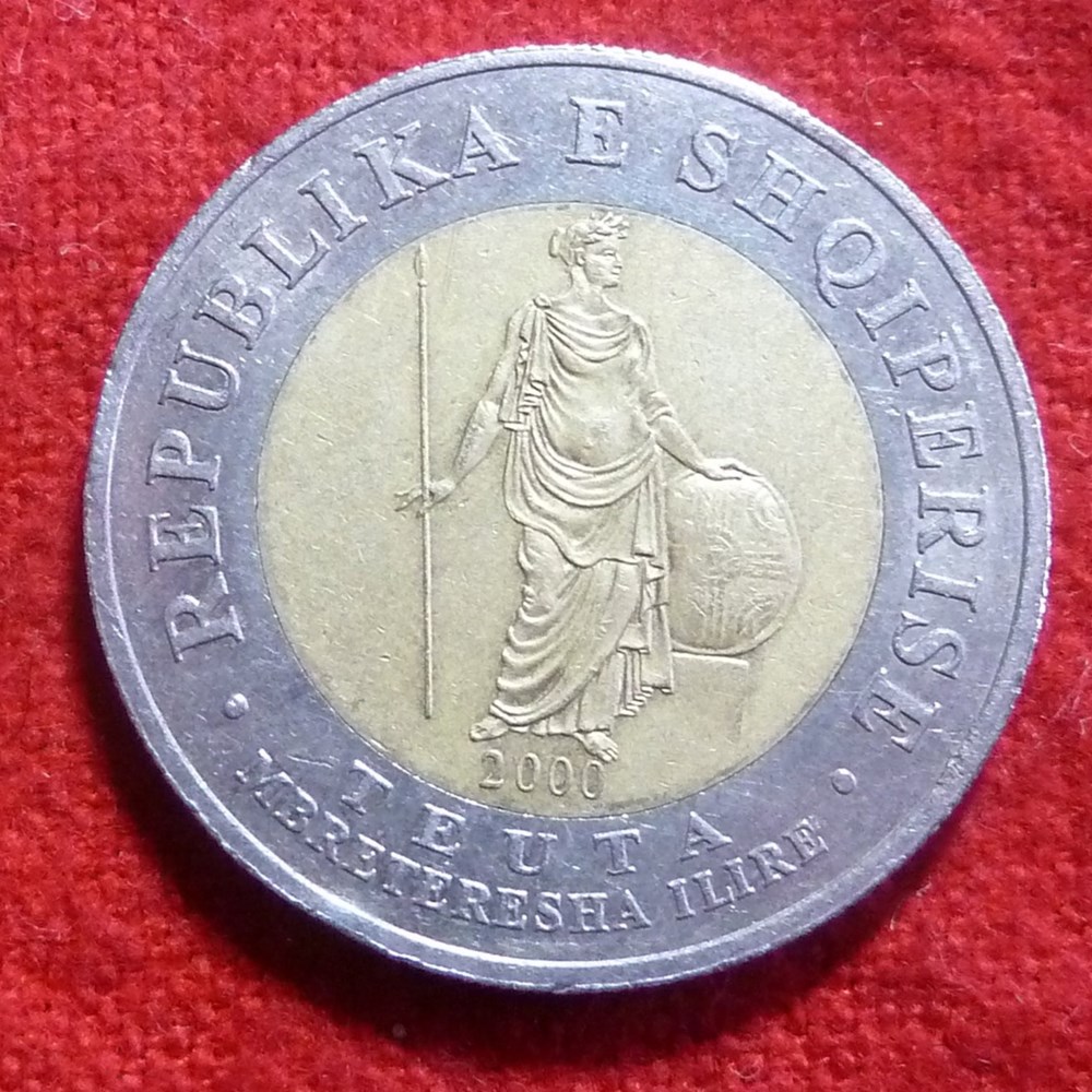 100 lekë - 2000 monnaies monde albanie 100 leke 2000