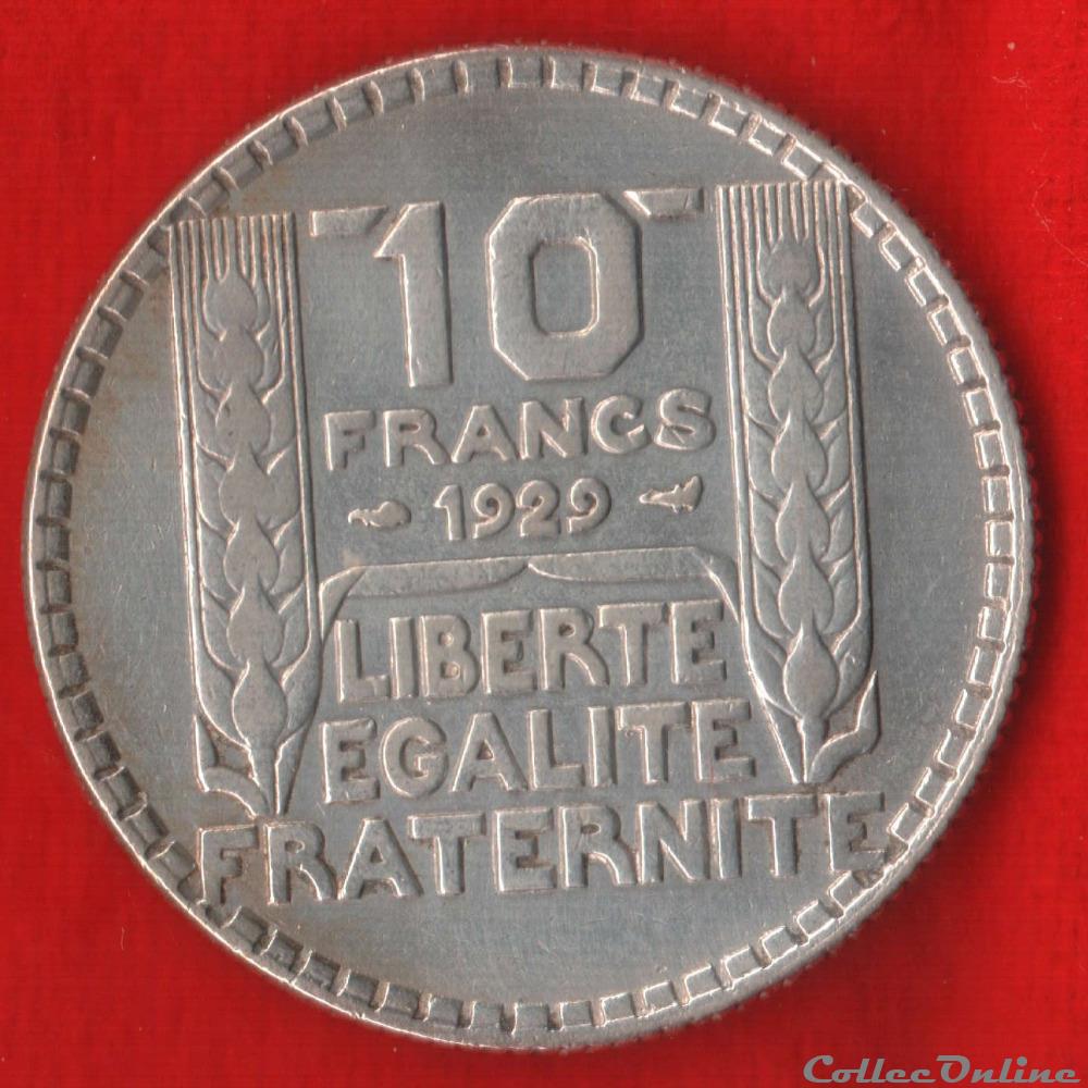 Turin - 10 Francs - 1929 monnaies monde france turin 10 francs 1929