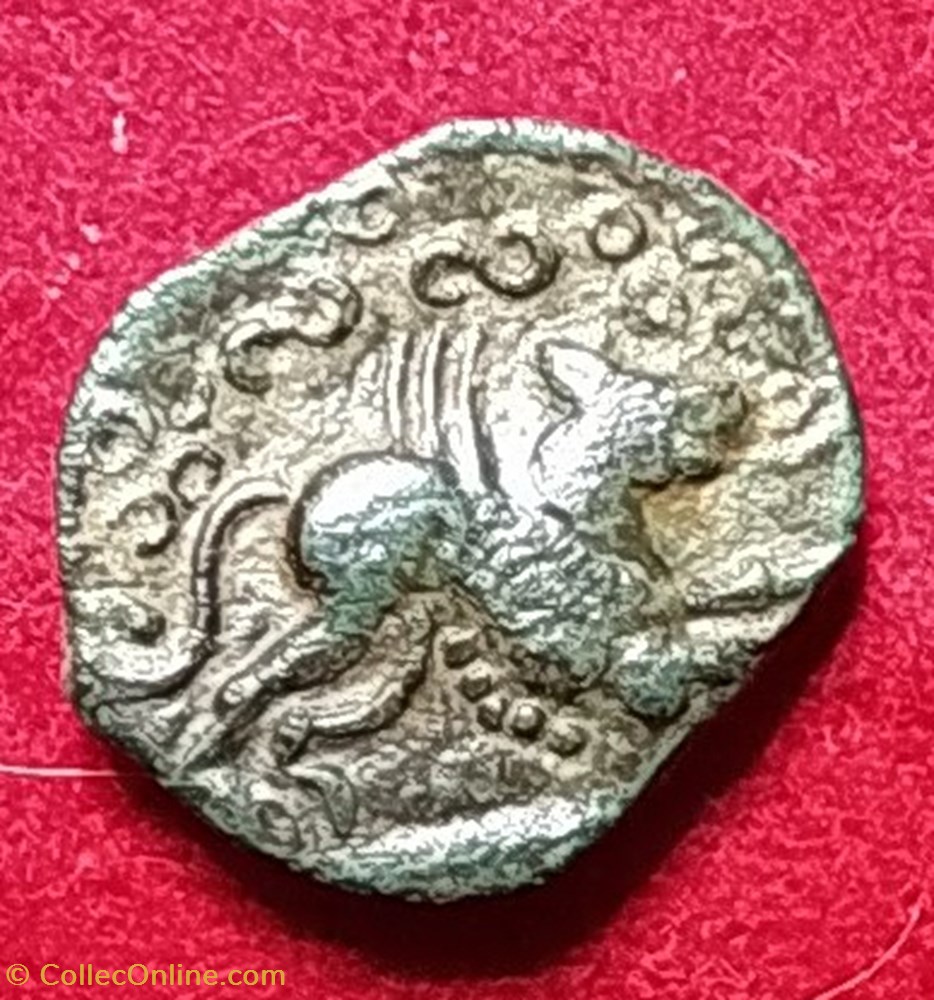 Meldes - Bronze ROVECA ARCANTODAN monnaies antiques celtes meldes bronze roveca arcantodan