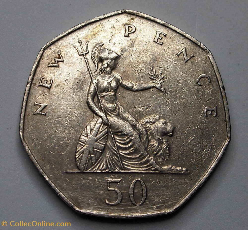 50 Pence - 1976 monnaies monde royaume uni 50 pence 1976