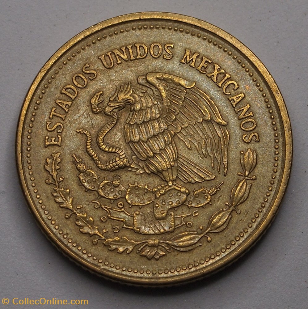 monnaie monde mexique 1000 pesos 1990 mo