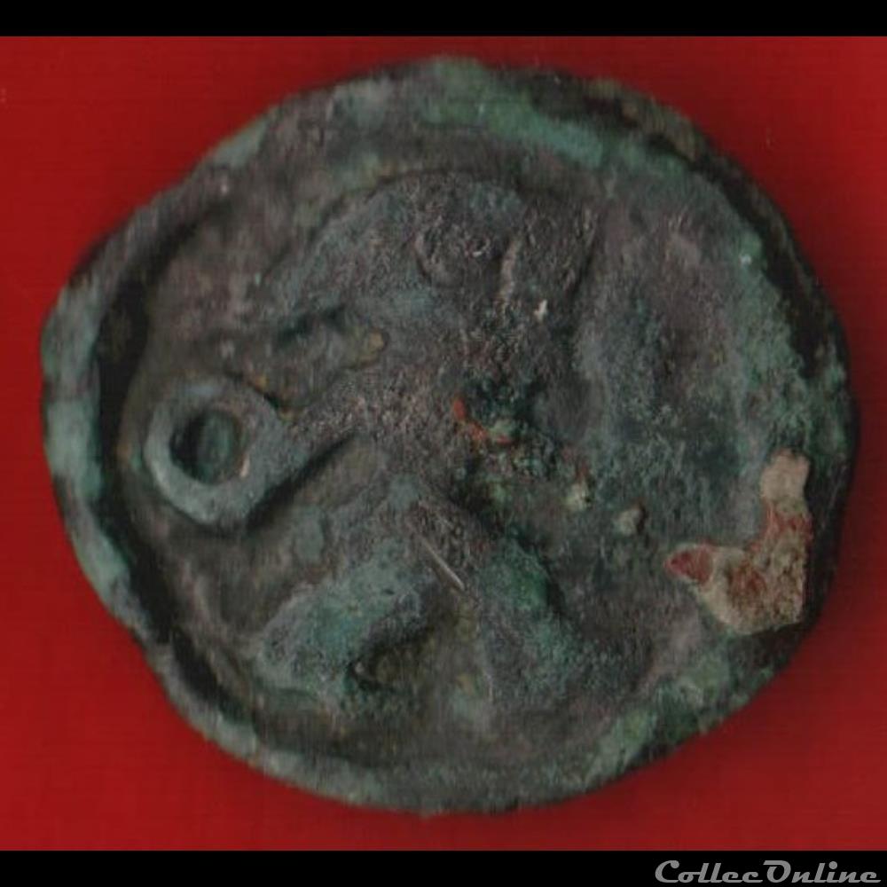 monnaies antiques celtes remes potin au guerrier courant